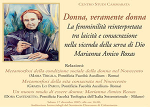 La femminilità reinterpretata tra laicità e consacrazione nella vicenda della serva di Dio Marianna Amico Roxas